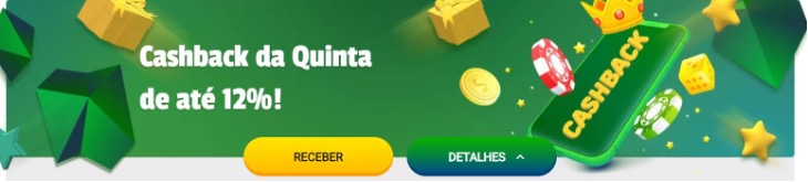 Brazino777 Promoção: Reembolso de Apostas semanal até 12%