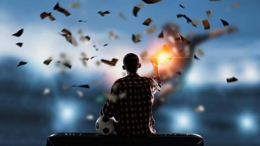 Concept,Of,Cheering,For,Soccer,For,On,The,Edge,Of Entender o Sistema de Roll Over